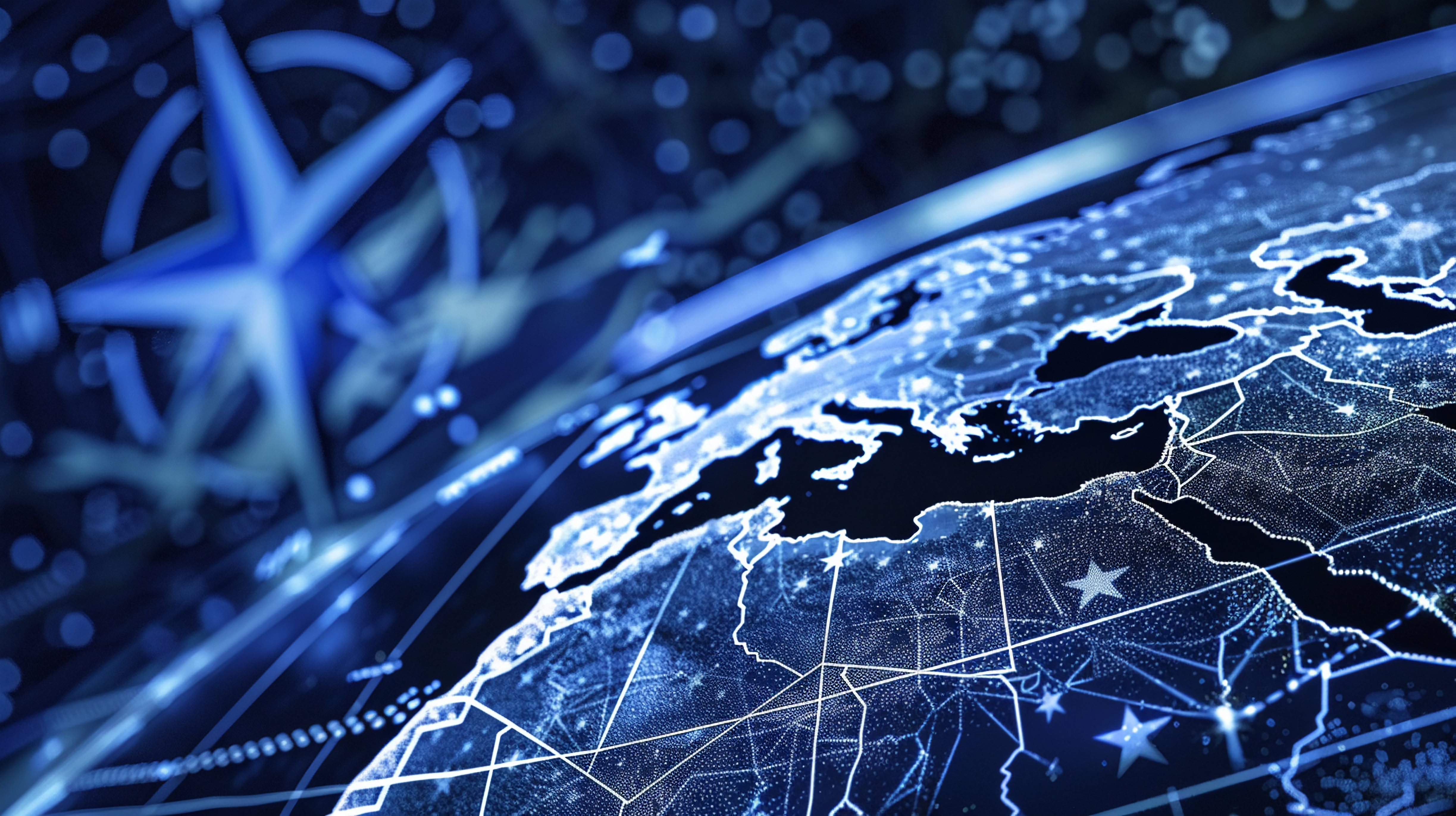 NATO・世界地図ネットワーク
